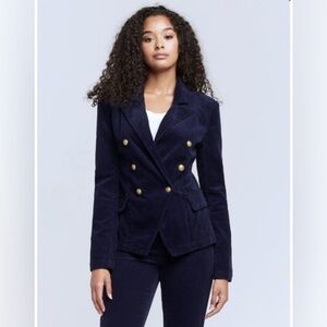 L’agence Kaydence Corduroy Jacket-Stargazer/Size SMALL